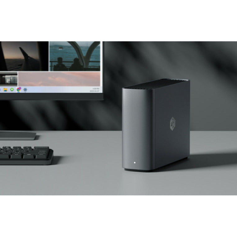 Synology beestation plus - 8 tb nas (antraciet, lan, usb-c)