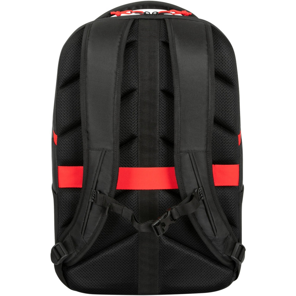 Targus 17.3” strike ii gaming backpack rugzak (zwart)