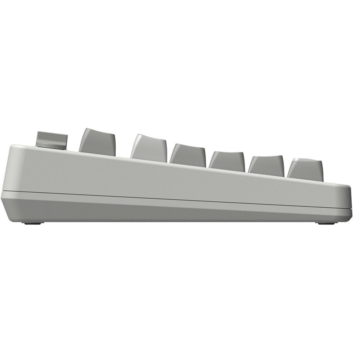 8bitdo retro mechanical keyboard m edition, gaming toetsenbord (grijs donkerrood, us lay-out, kailh box white, tkl, bluetooth low energy, wireless 2.4g, usb)