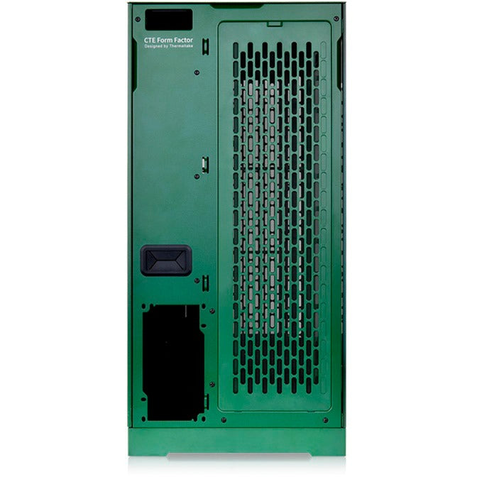 Thermaltake cte e660 mx racing green midi tower behuizing (groen | 2x usb-a | 1x usb-c | tempered glass)
