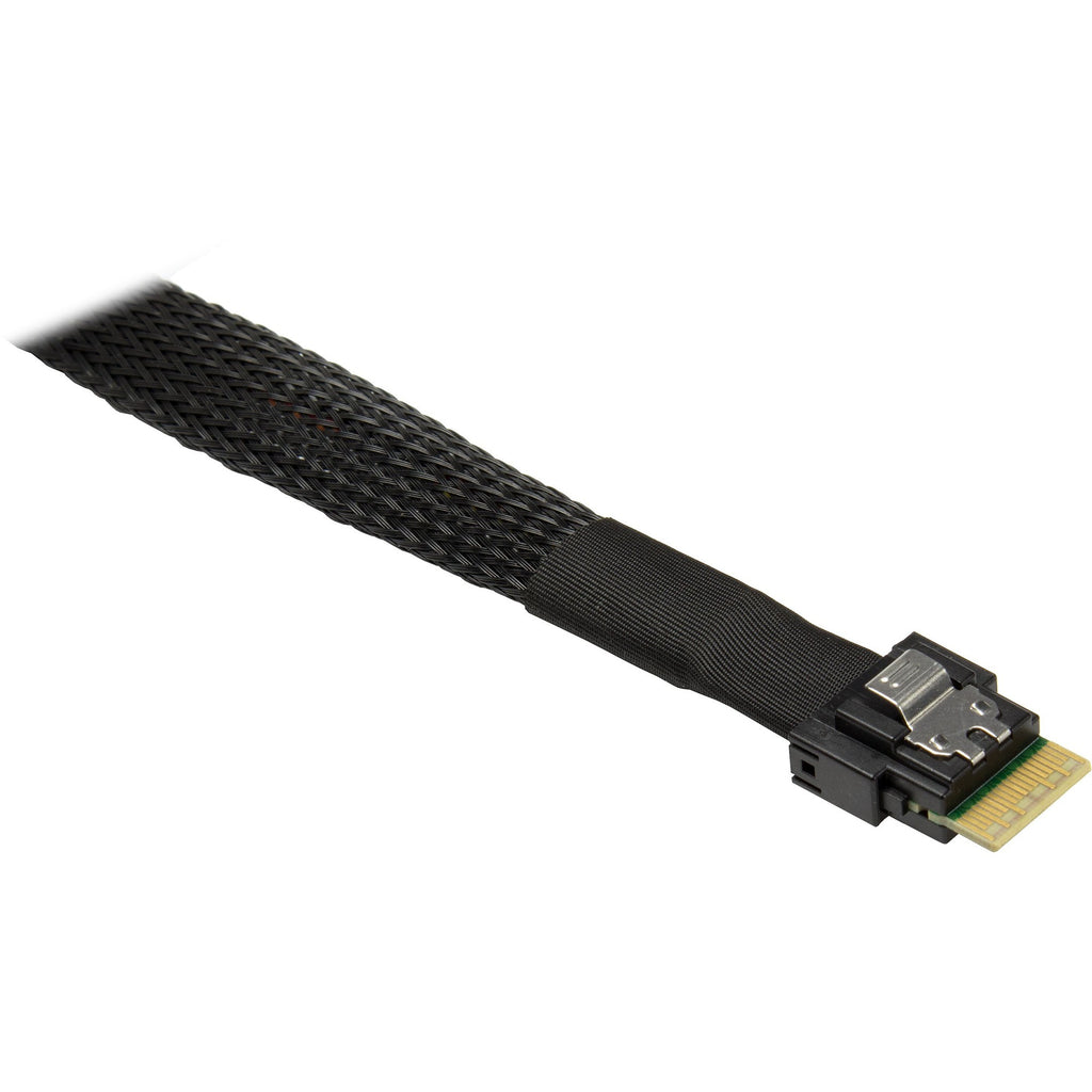 Inter-tech sff-8654 4i - sff 8643 kabel (zwart)