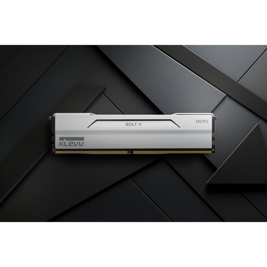 Klevv bolt v 32 gb ddr5-6000 (2x 16 gb) werkgeheugen (wit, kd5agua80-60a300i, xmp 3.0, expo)