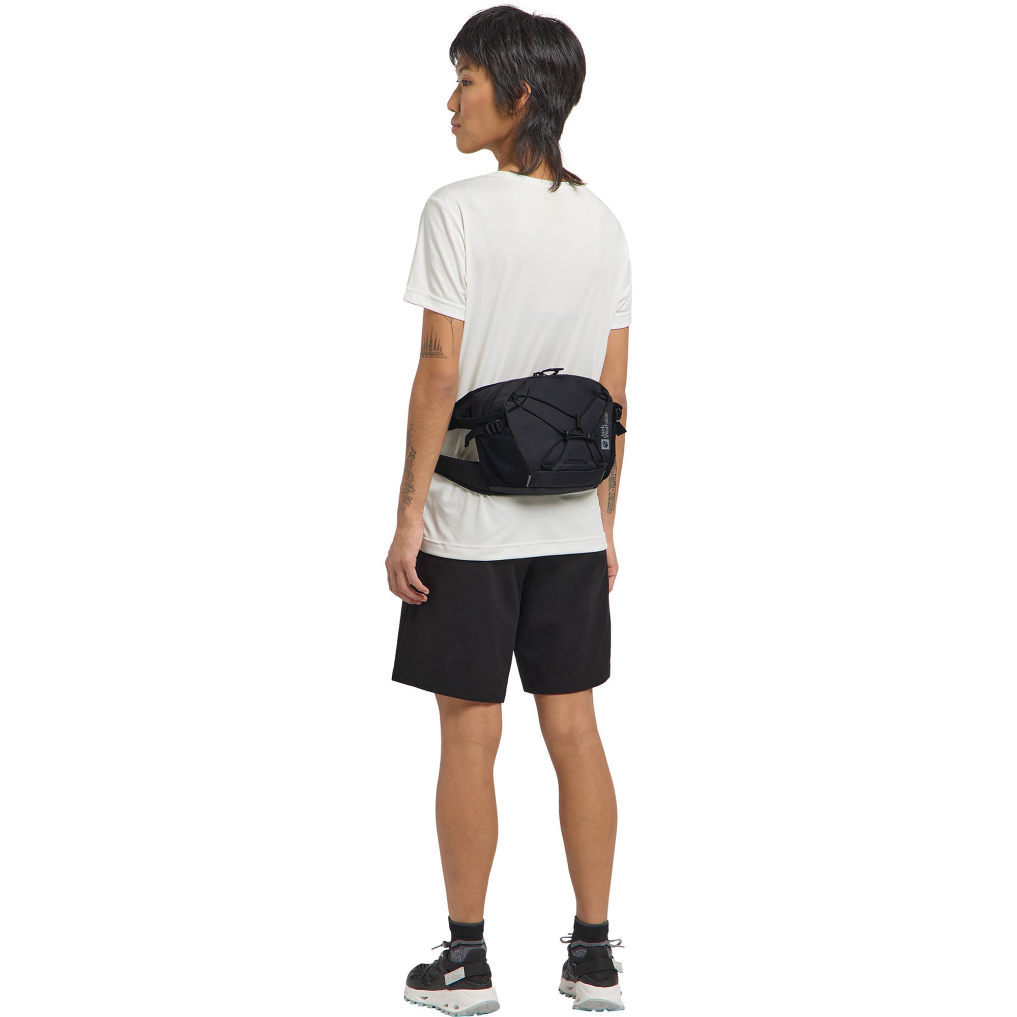 Jack wolfskin velocity heuptas (zwart, 4 liter)