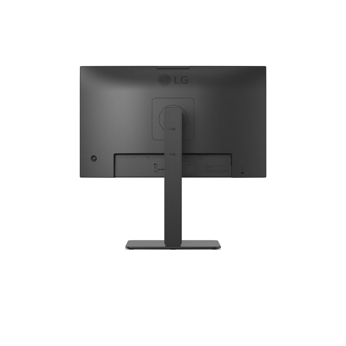 24ba850 23.8 monitor (zwart, hdmi, displayport, audio, lan, usb-c, webcam)