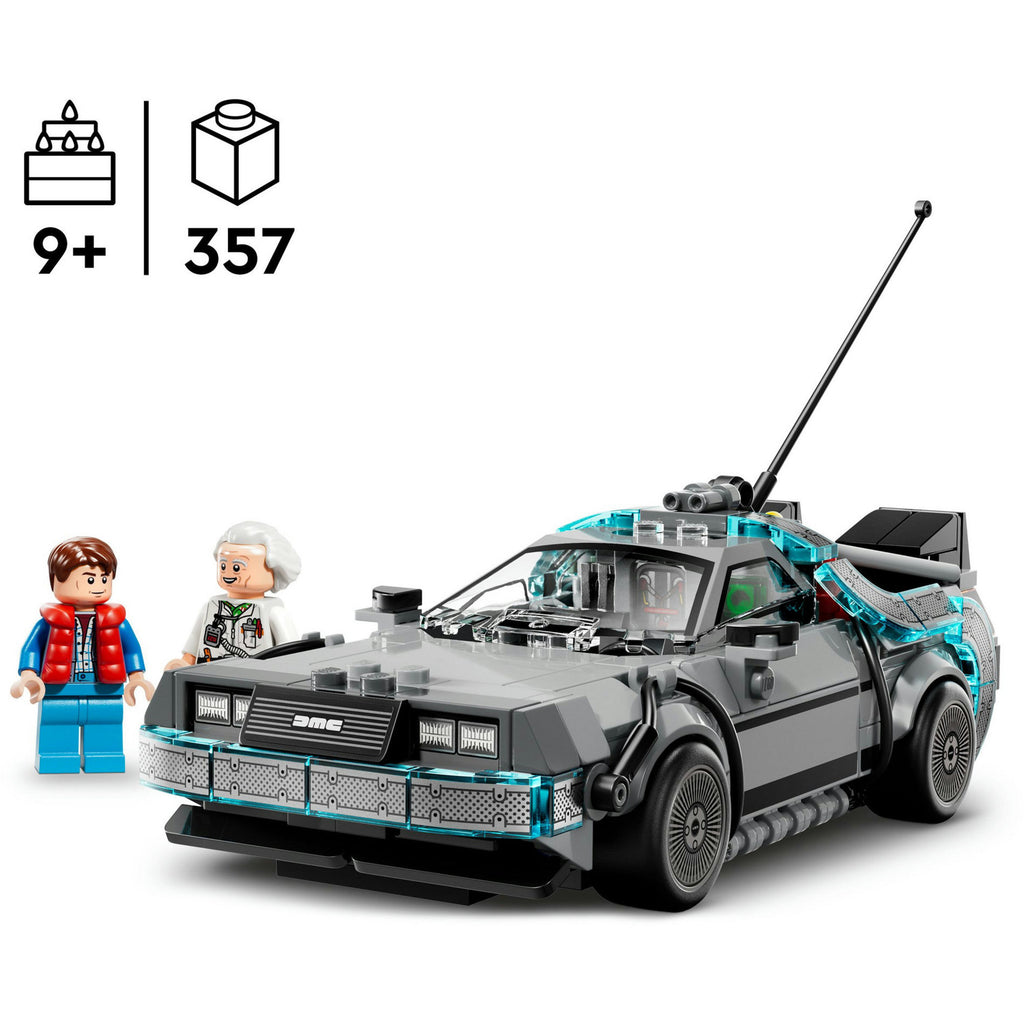 LEGO Speed ​​Champions 77256 Zeitmaschine aus Zurück in die Zukunft