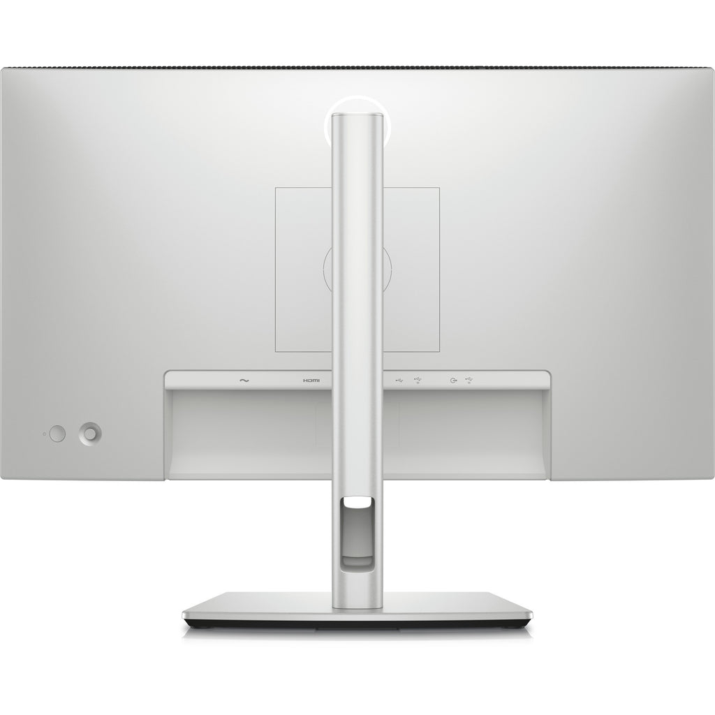 Dell ultrasharp u2424h 23.8 monitor (zilver zwart, hdmi, 2x displayport, usb-a, 2x usb-c, 120 hz)