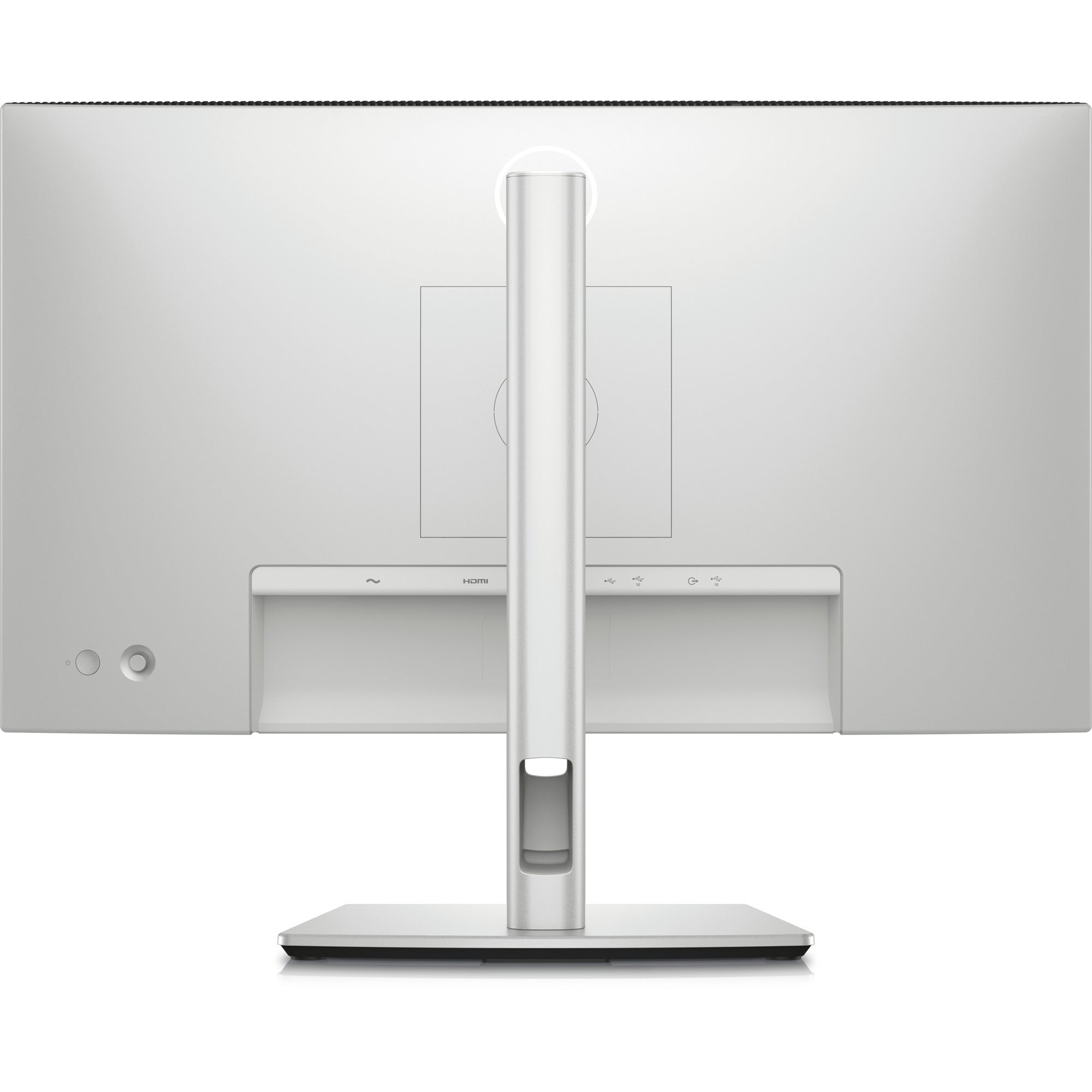 Dell ultrasharp u2424h 23.8 monitor (zilver zwart, hdmi, 2x displayport, usb-a, 2x usb-c, 120 hz)