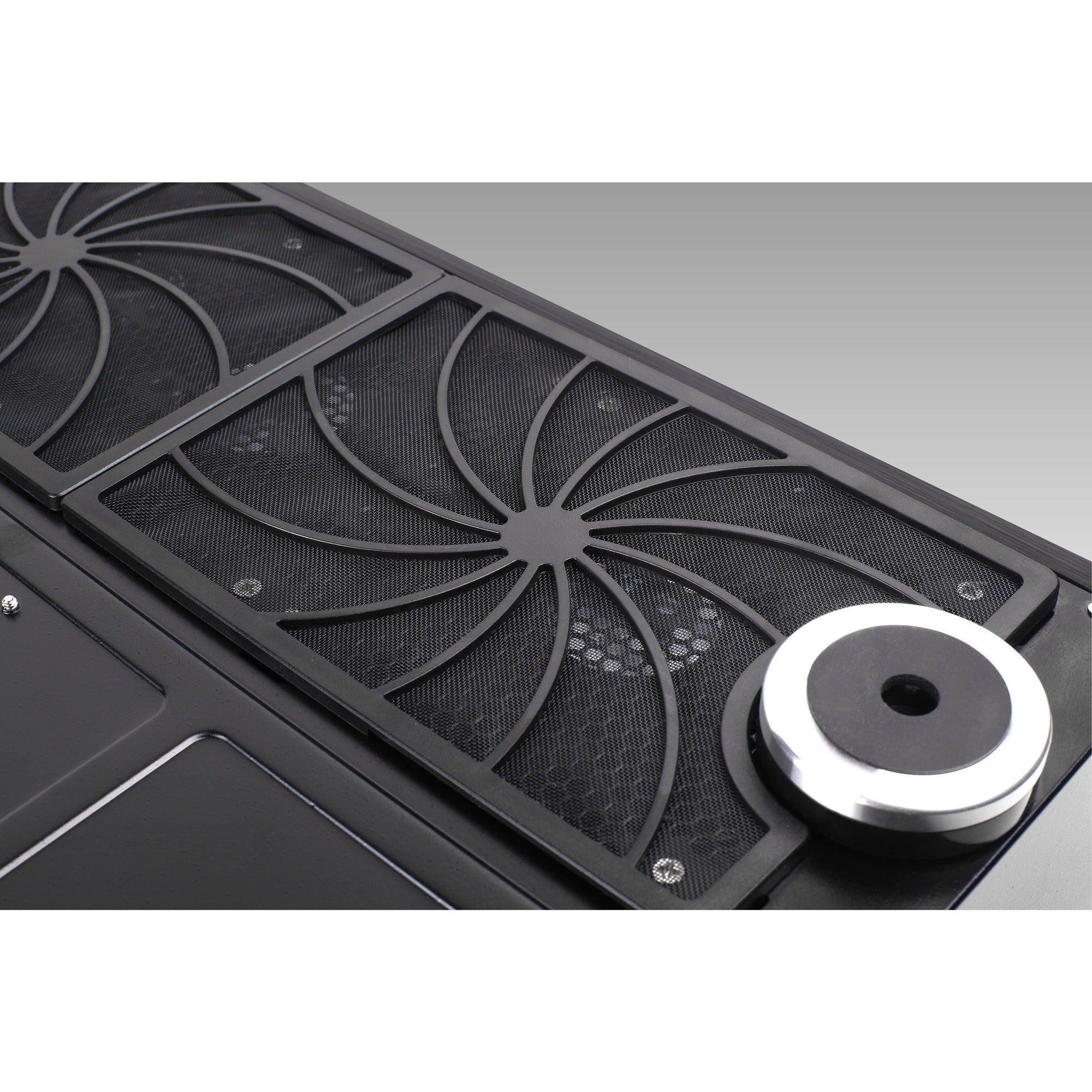 Silverstone grandia gd07b htpc behuizing (zwart | 2x usb-a)
