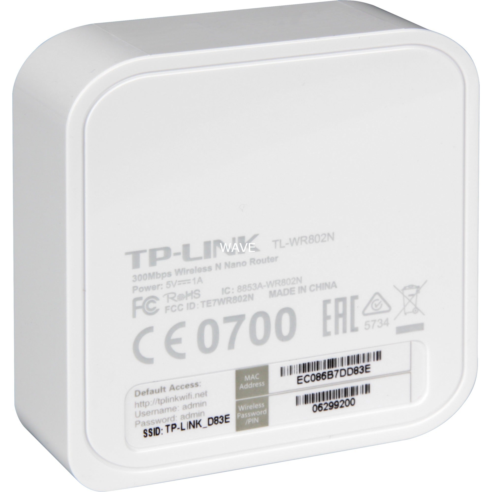Tp-link tl-wr802n wireless n nano router 300mbps