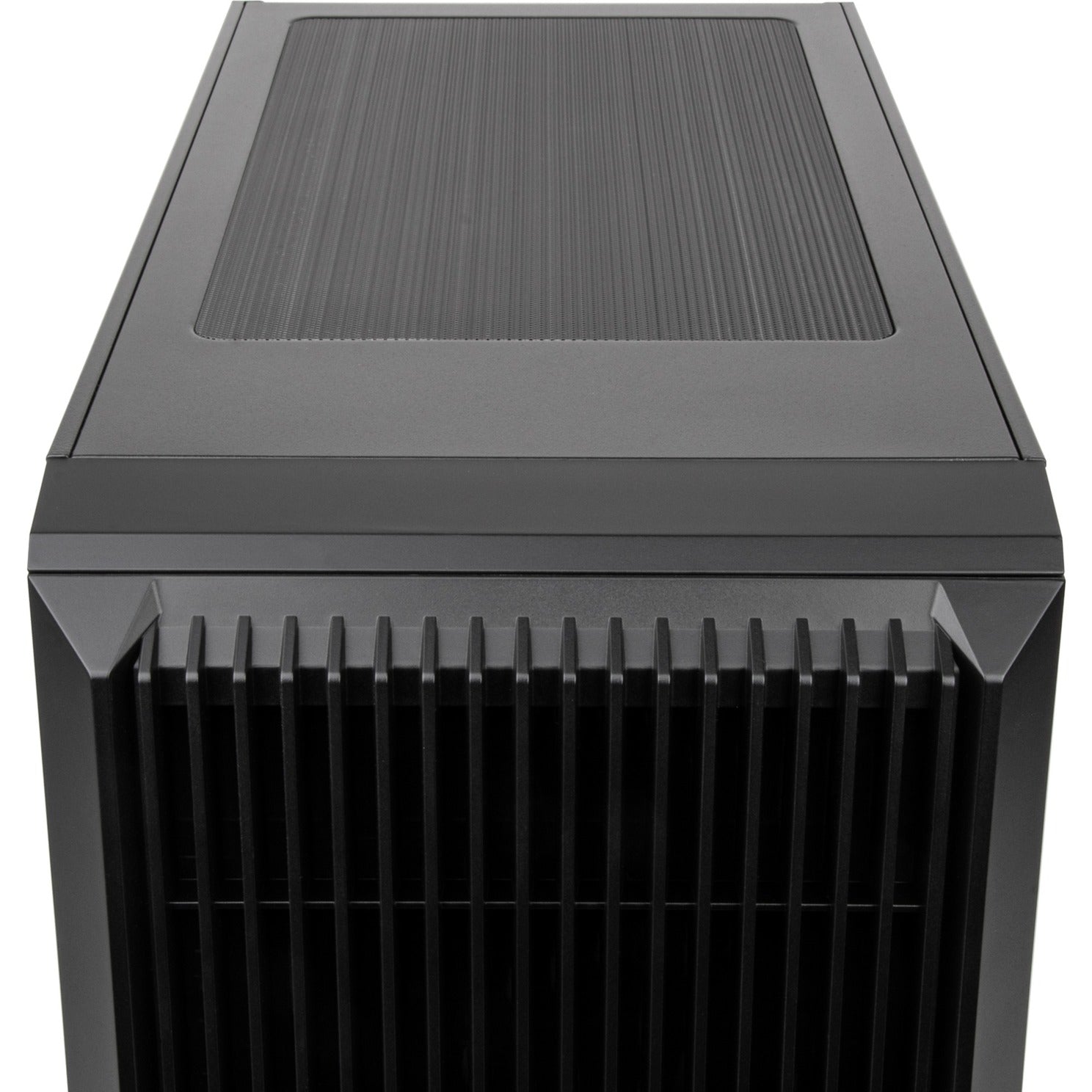 Silverstone cs382 mini tower behuizing (zwart | 2x usb-a | 1x usb-c)