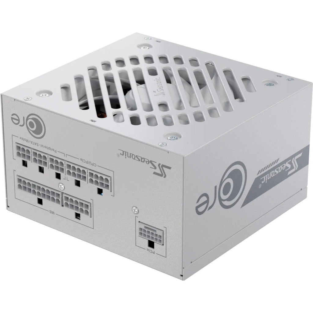 Seasonic core gx-650-v2-white modulaire 650 watt voeding (wit, 1x 12v-2x6, 2x pcie)