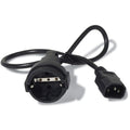 Apc cee 7 7 (v) naar iec 60320 c14 kabel (zwart)