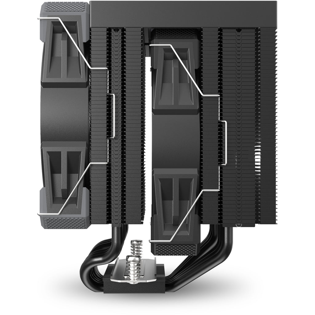 Sharkoon a60 rgb cpu-koeler (zwart, 4-pins pwm fan-connector)
