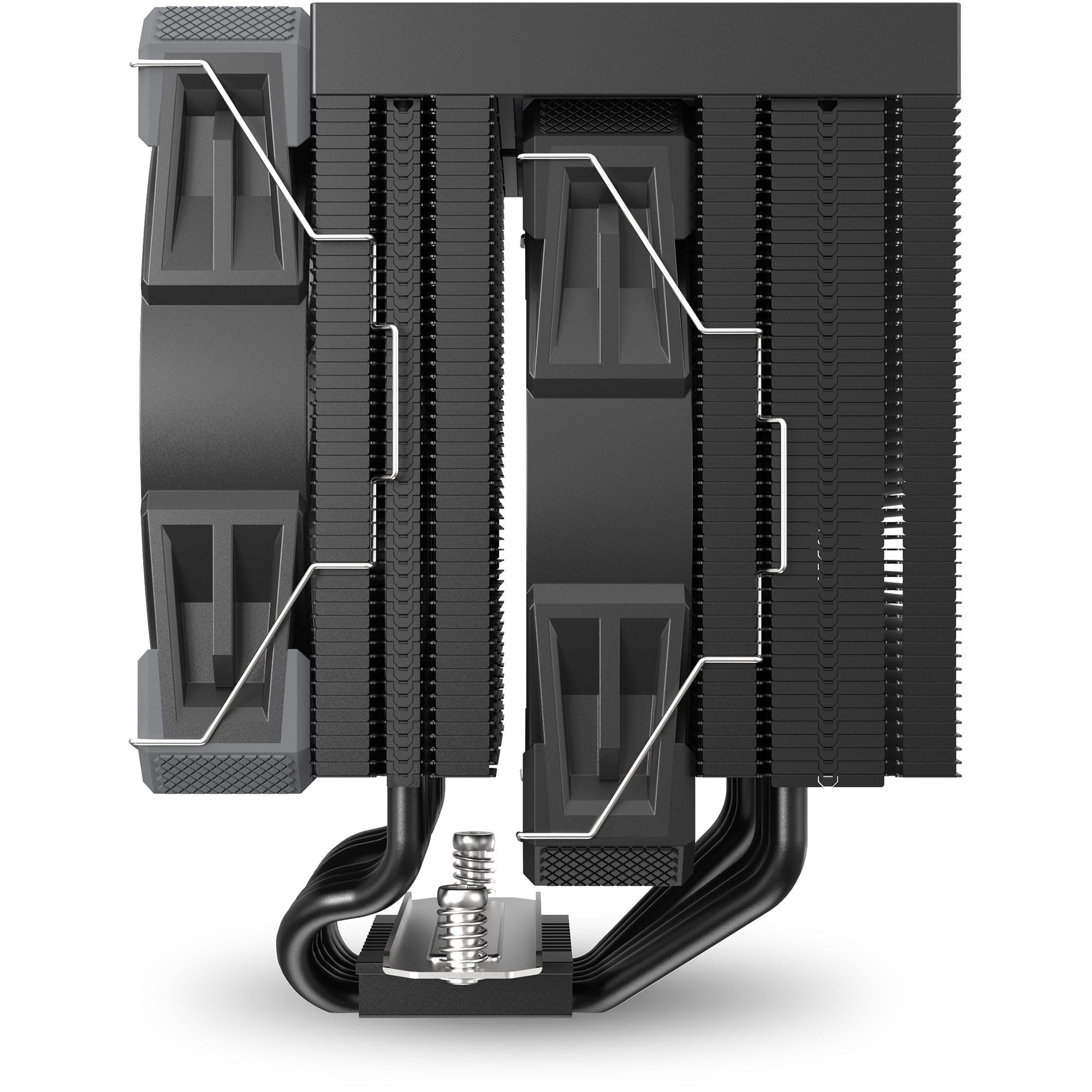 Sharkoon a60 rgb cpu-koeler (zwart, 4-pins pwm fan-connector)
