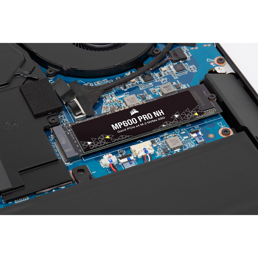 Corsair mp600pro nh pcie 4.0 nvme m.2, 1 tb ssd (cssd-f1000gbmp600pnh, pcie gen 4.0 x4, nvme 1.4, m.2 2280)