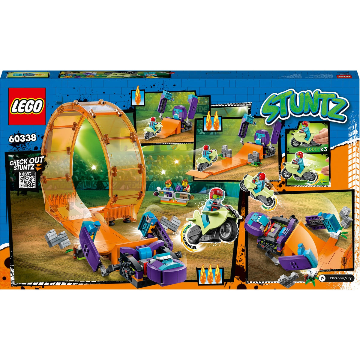 Lego City 60338 Überquerender Schimpansen-Stunt-Loop