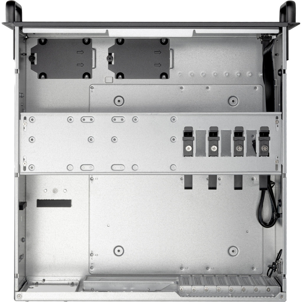 Silverstone rm4a rack behuizing (zwart | 4u | usb-c)