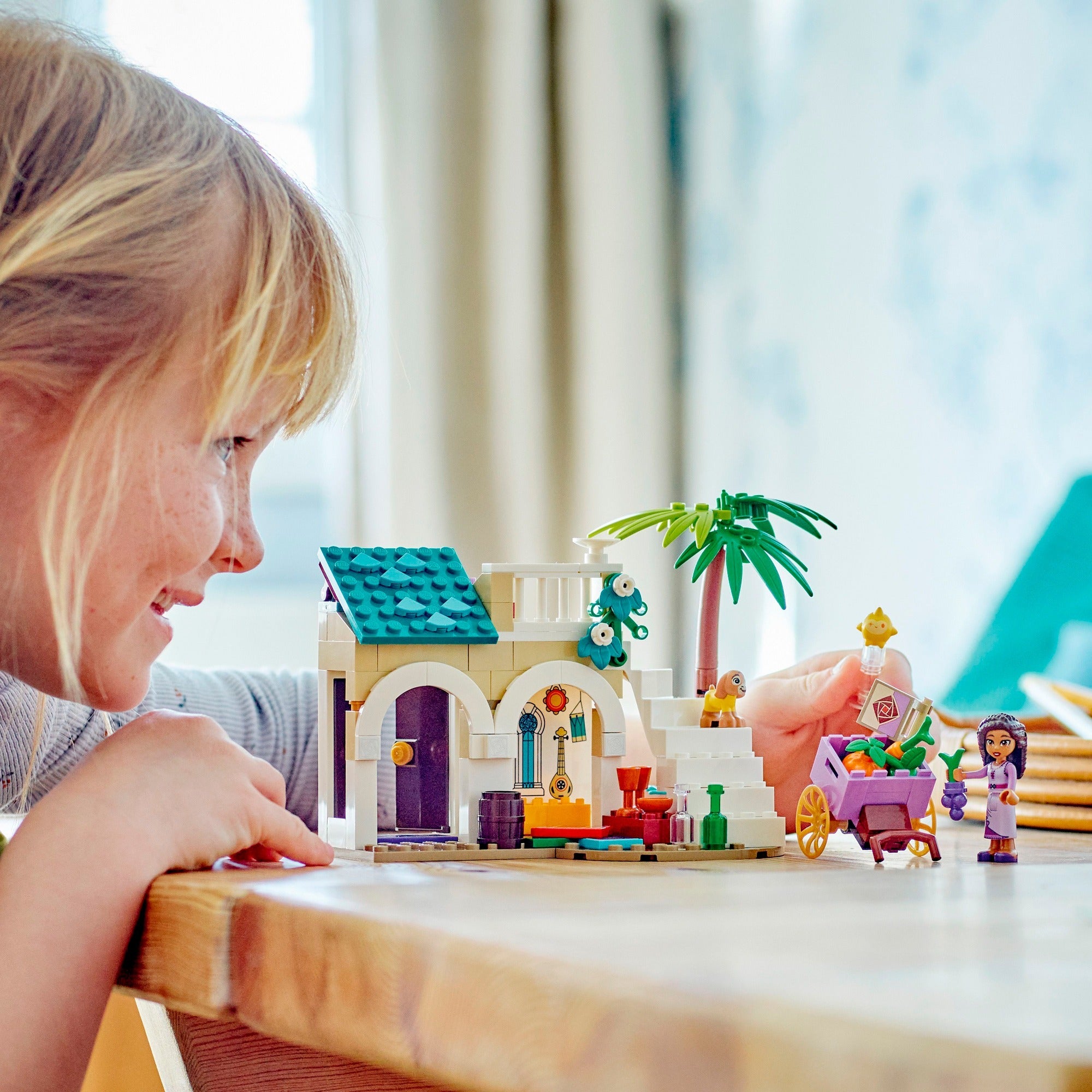 Lego disney - asha in de stad rosas constructiespeelgoed (43223)