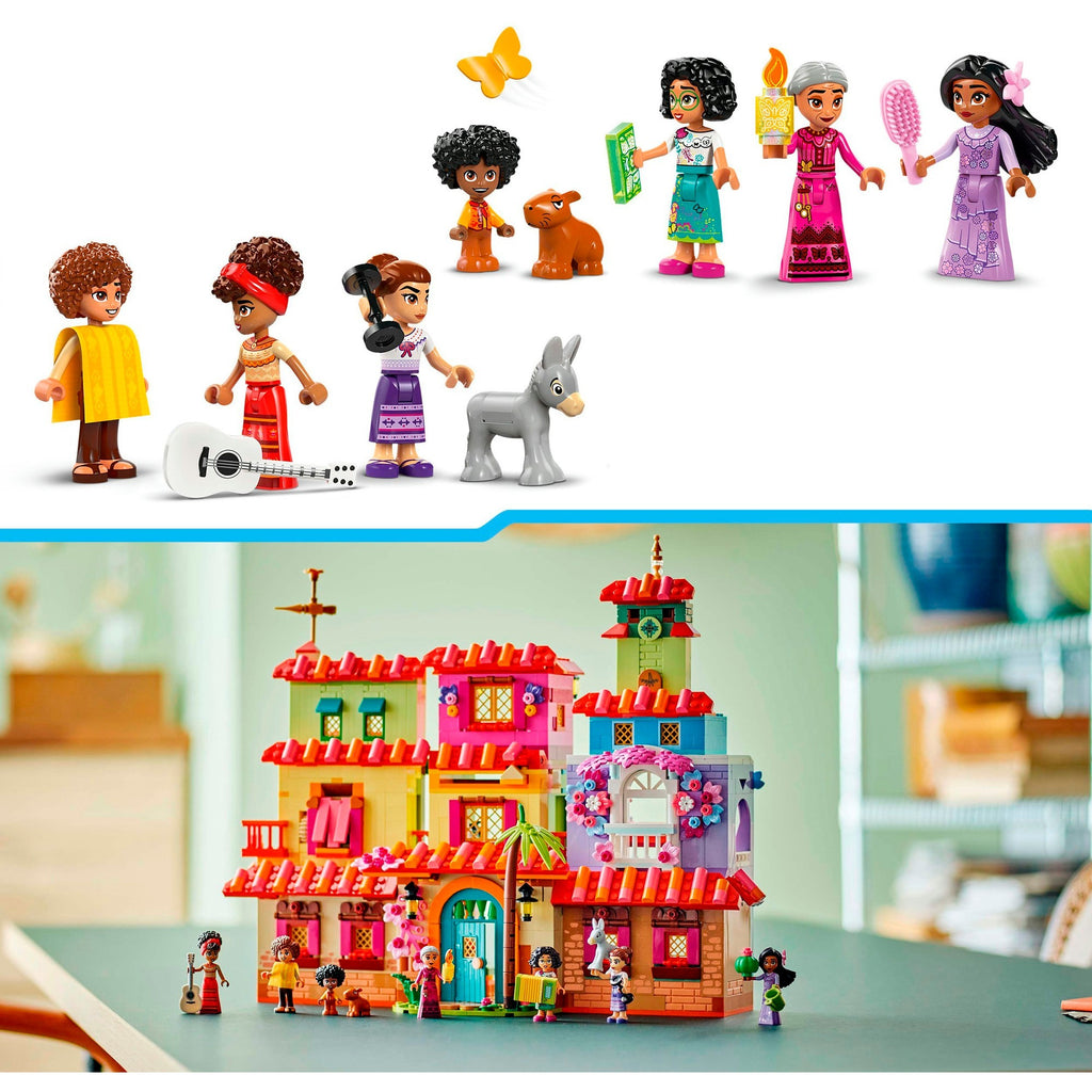 Lego disney princess - het magische huis van de familie madrigal constructiespeelgoed (43245)