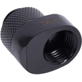 Alphacool eiszapfen 8mm offset piece rotatable g1 4 ag to g1 4 ig verbinding (zwart)