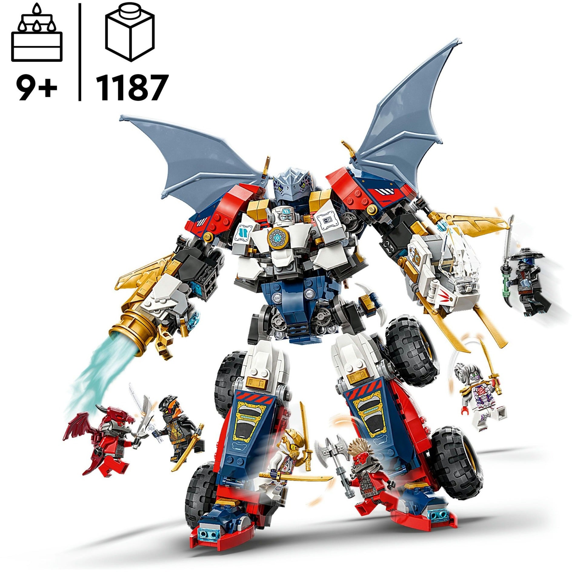 LEGO Ninjago 71834 Zanes Ultra-Kombinations-Mech