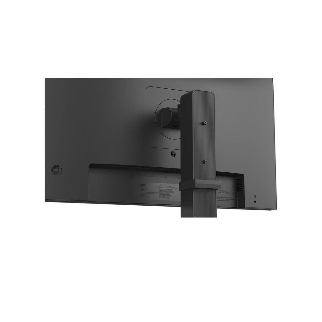 Lg 24ba850 23.8 monitor (zwart, hdmi, displayport, audio, lan, usb-c, webcam)