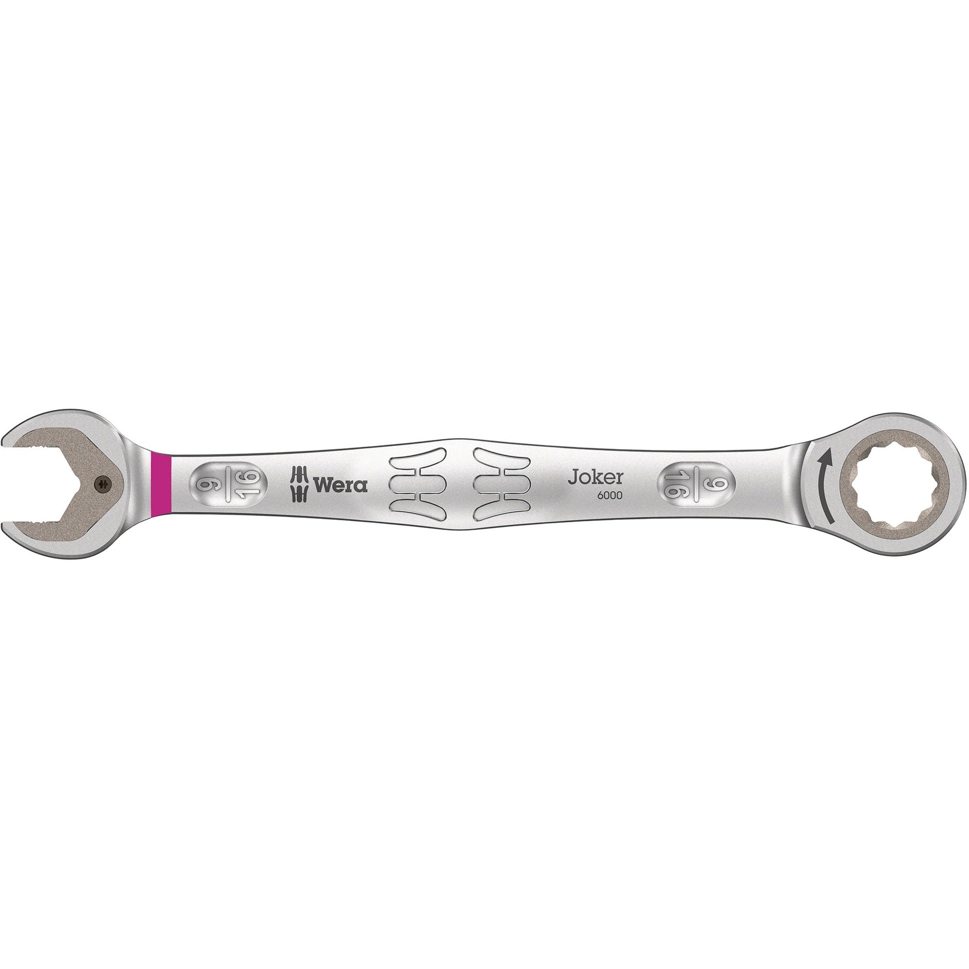 Wera 9632 magneetstrip 6000 joker imperial 1 steek-ringratelsleutelset moersleutel (inch, 8‑delig)