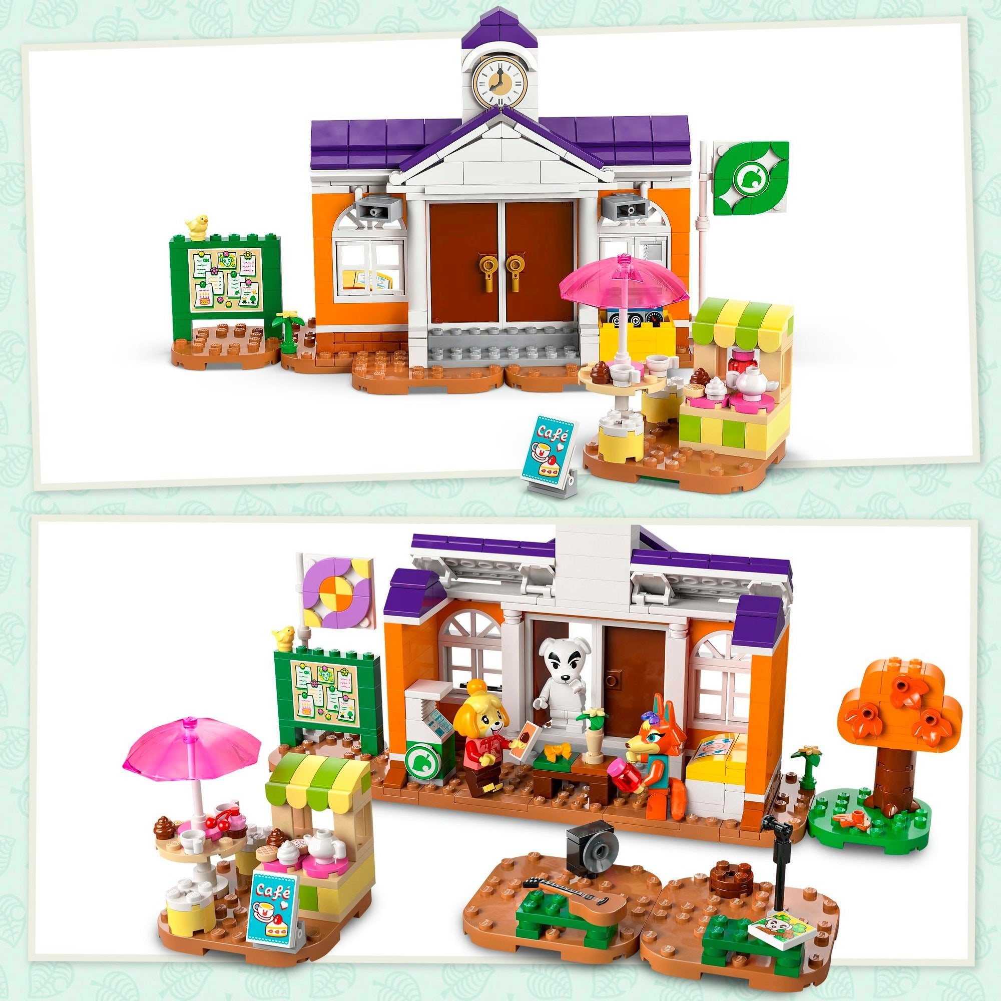Lego animal crossing - k.k.'s pleinconcert constructiespeelgoed (77052)