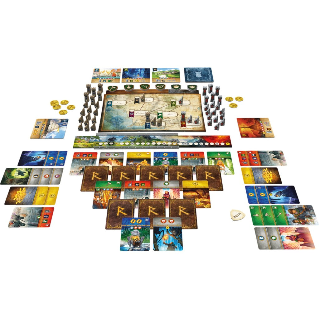 Asmodee the lord of the rings duel for middle earth bordspel (nederlands, 2 spelers, 30 minuten, vanaf 10 jaar)