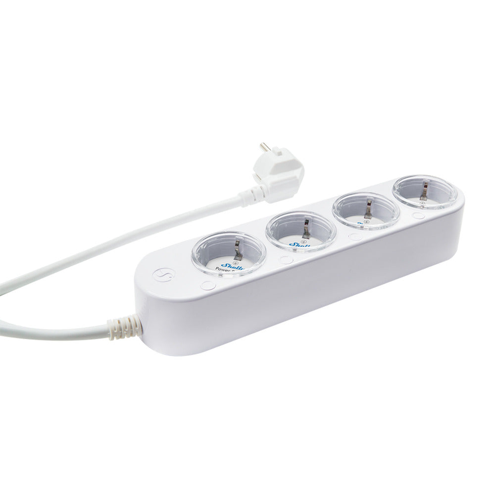 Shelly power strip gen4 stekkerdoos (wit, wifi, bluetooth, zigbee)