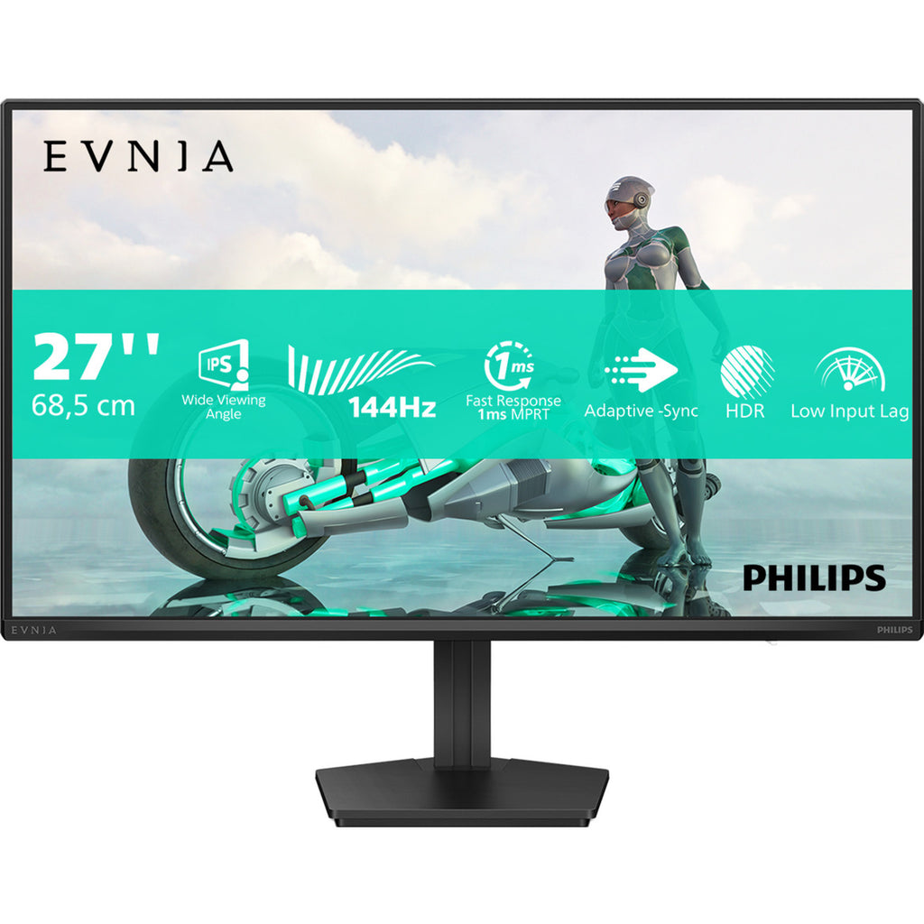 Philips evnia 27m2n3200nf 27 gaming monitor (zwart, hdmi, displayport, 144 hz)