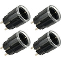 Shelly plug s gen3 slimme wifi, 4 stuks stekker (zwart, matter, wifi, bluetooth)