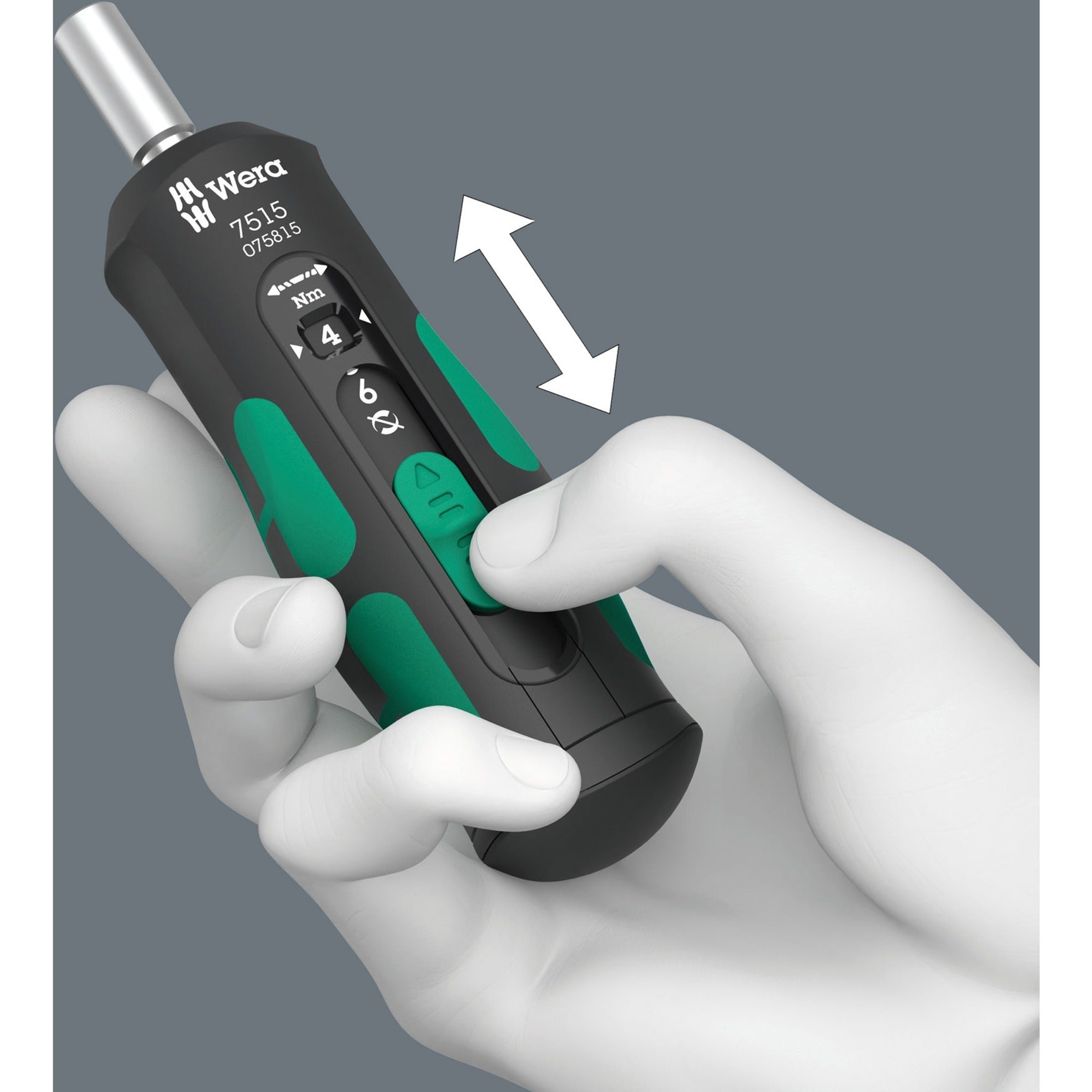 Wera 7515 kraftform safe-torque speed draaimomentschroevendraaier (zwart groen, 2-6 nm)