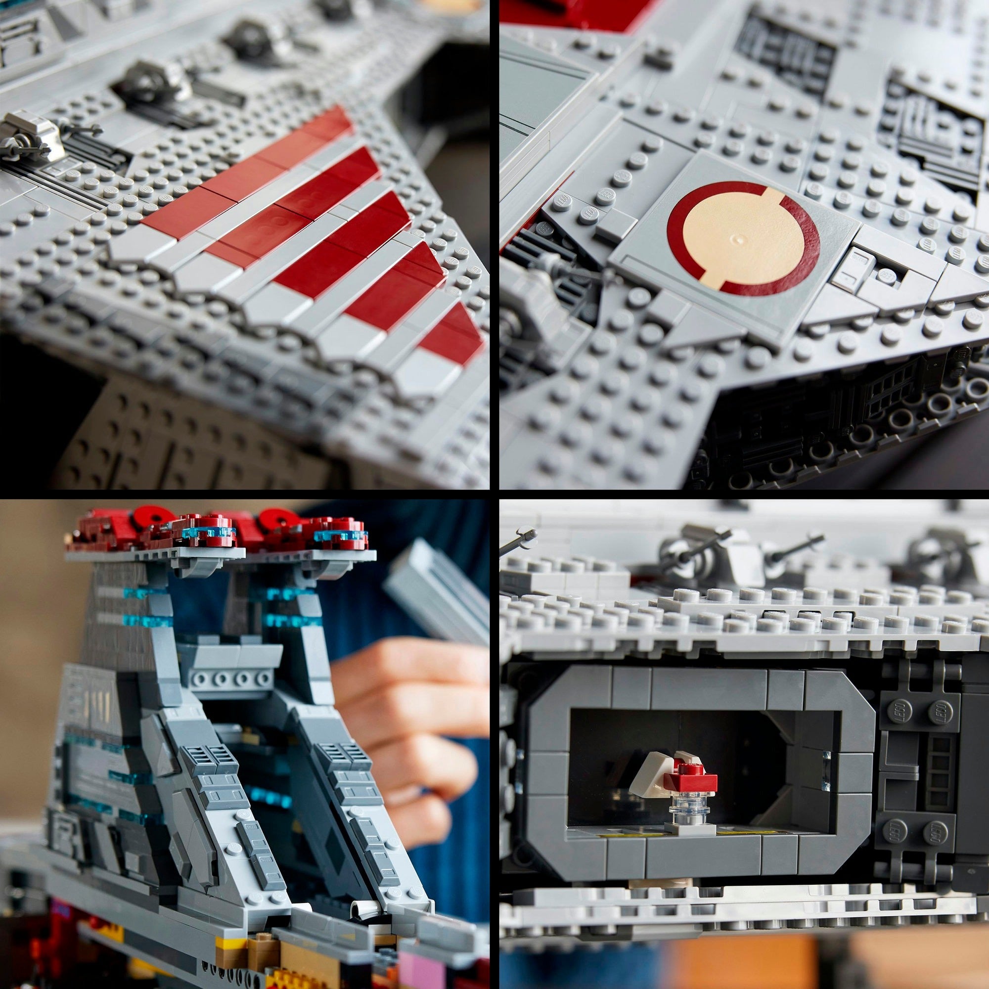 Lego star wars - venator-class republic attack cruiser constructiespeelgoed (75367)