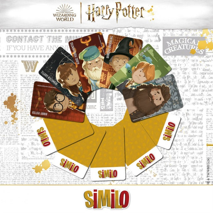 999games 999 games similo: harry potter kaartspel (nederlands, 2 - 8 spelers, 10 minuten, vanaf 7 jaar)
