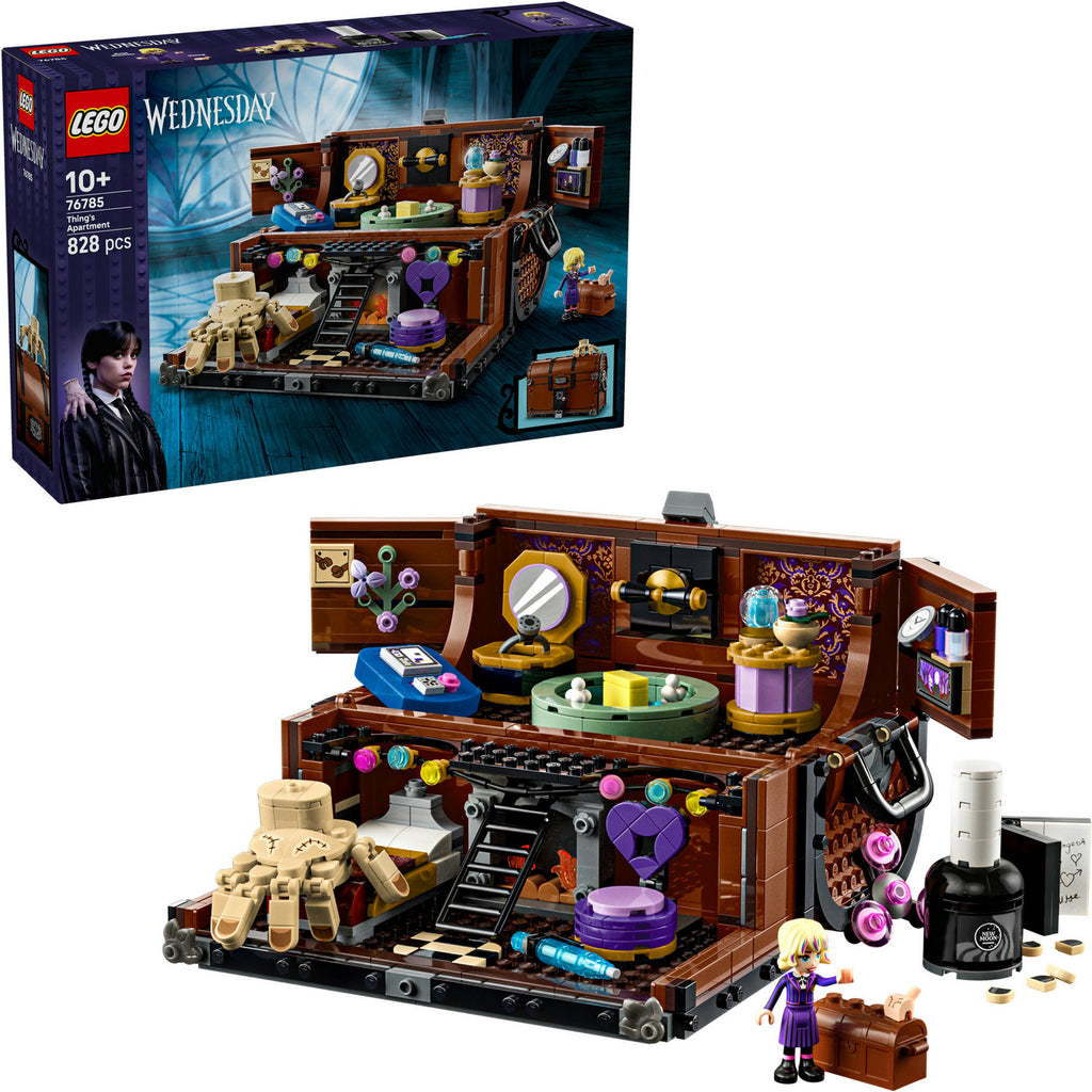 Lego wednesday - appartement van thing constructiespeelgoed (76785)