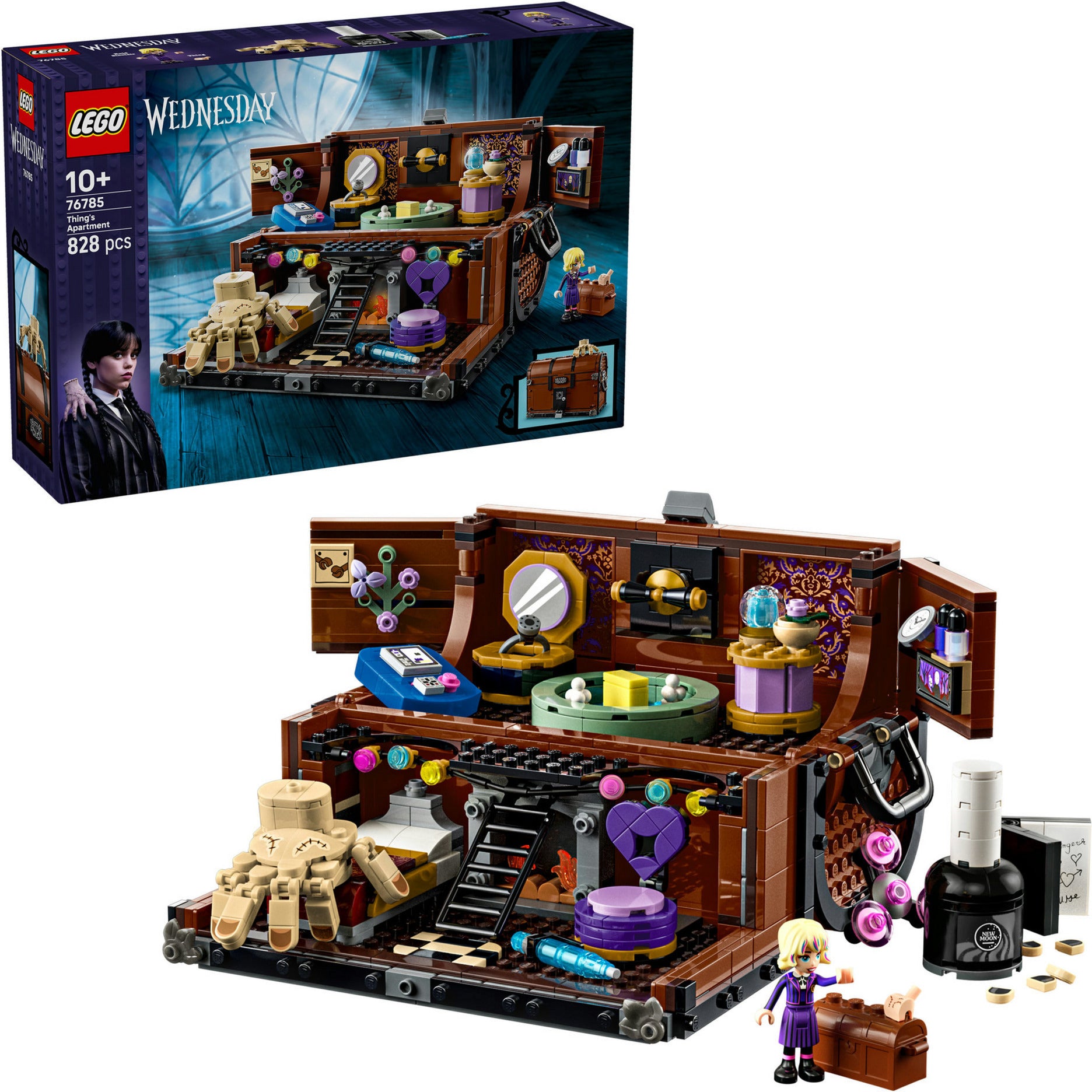 Lego wednesday - appartement van thing constructiespeelgoed (76785)