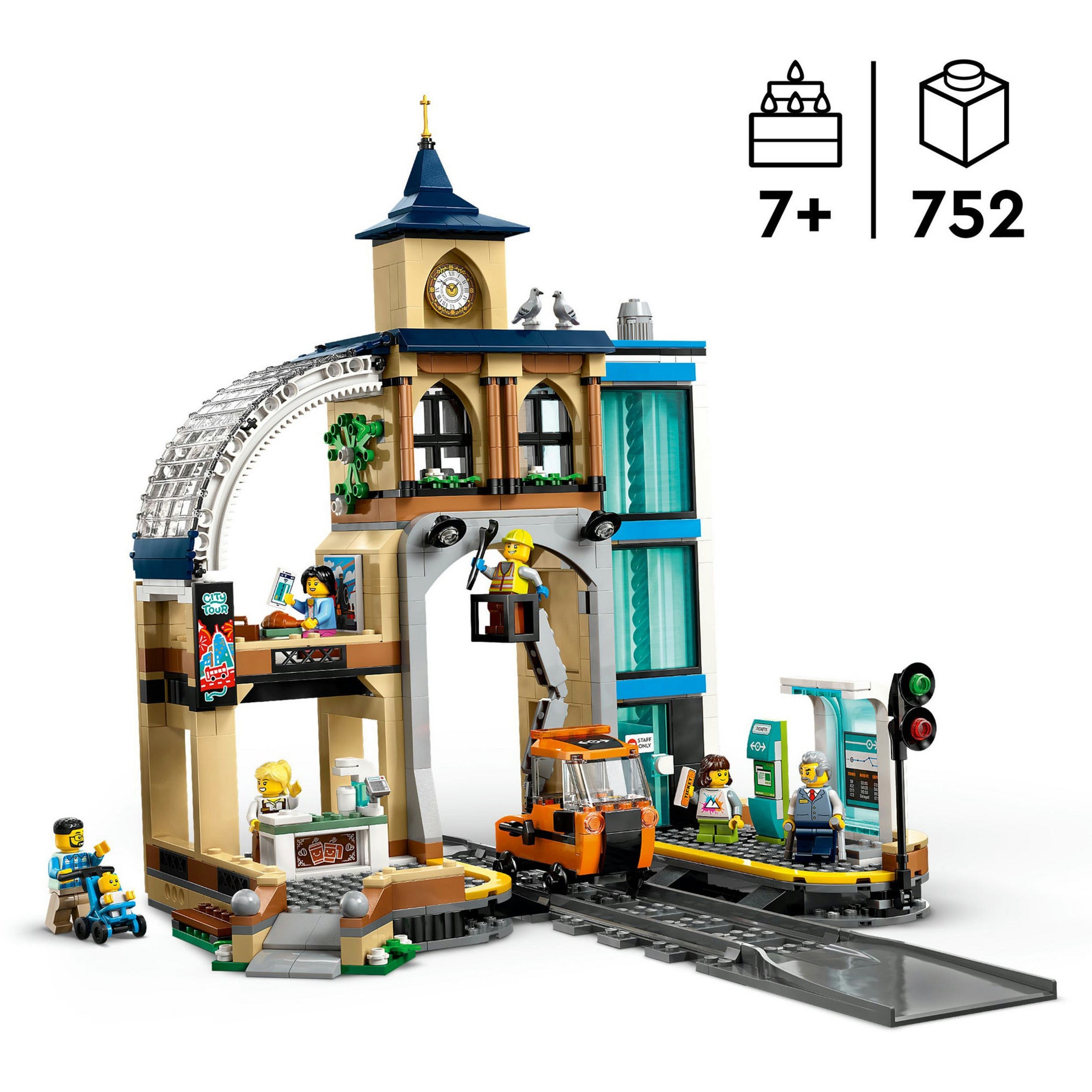 LEGO City 60469 Hauptbahnhof