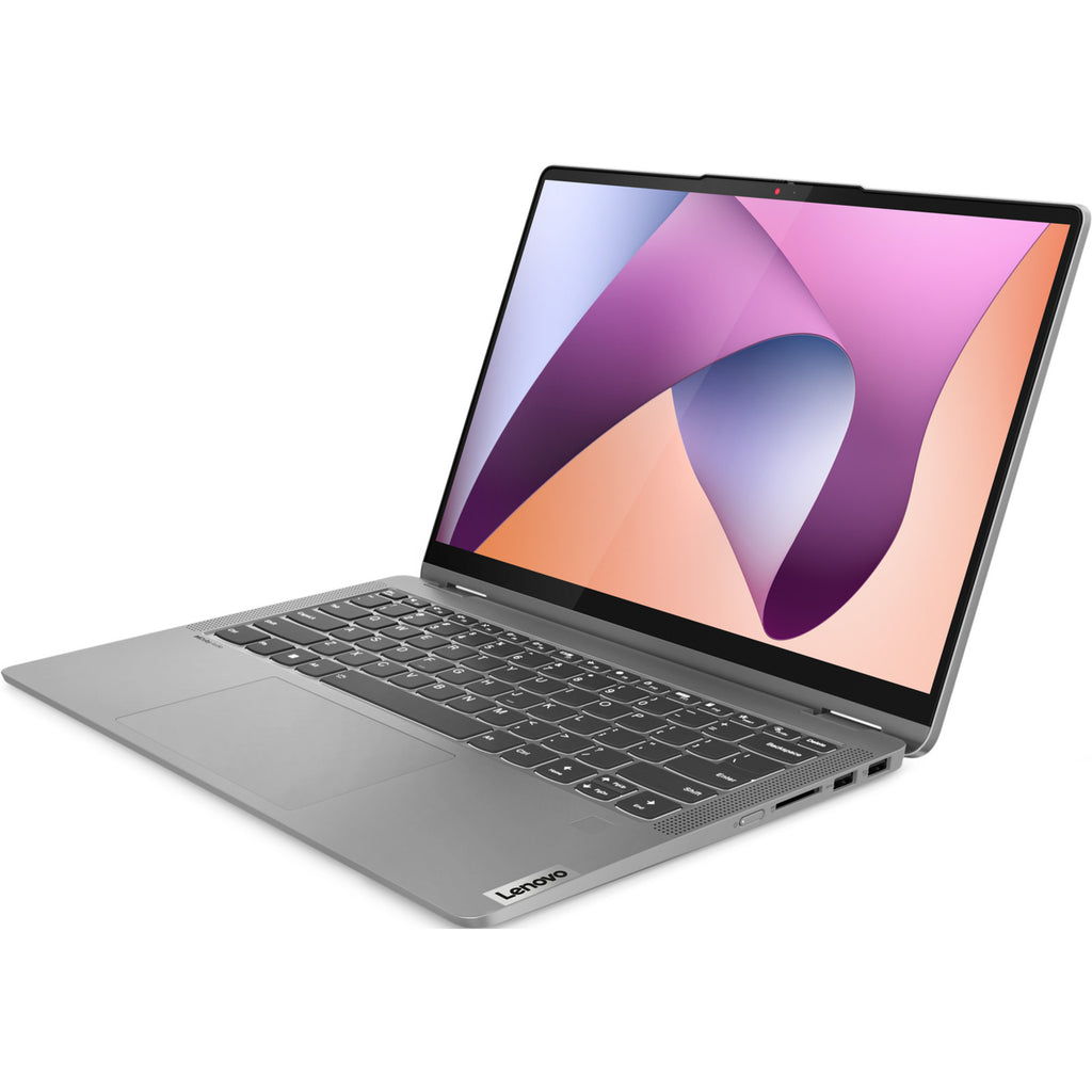 Lenovo ideapad flex 5 14abr8 (82xx00grmh) 14 2-in-1 laptop (grijs | r5 5625u | radeon graphics | 16 gb | 512 gb ssd | touch)
