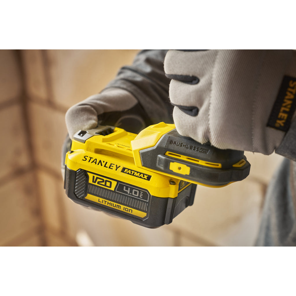 Stanley fatmax v20 18v slagschroevendraaier (zwart geel, accu en oplader niet inbegrepen)
