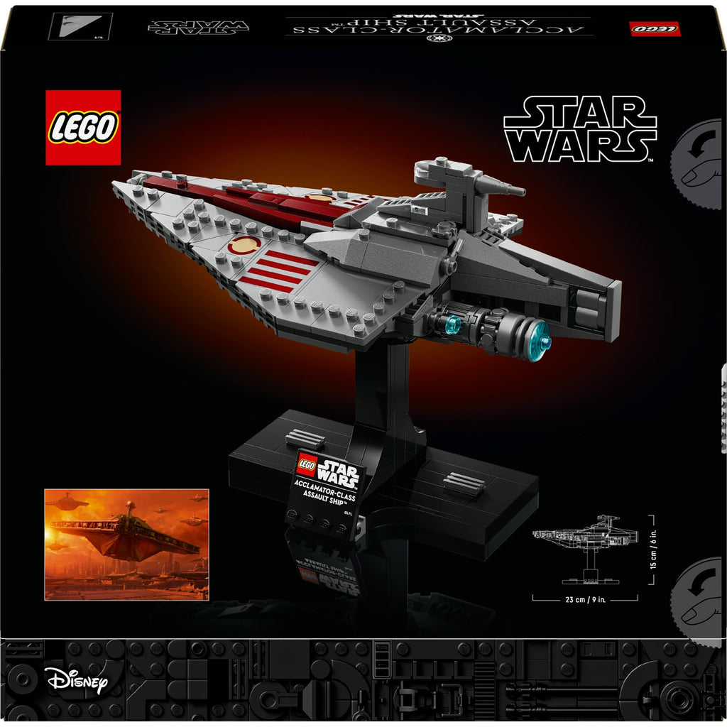 Lego star wars - acclamator-class assault ship constructiespeelgoed (75404)