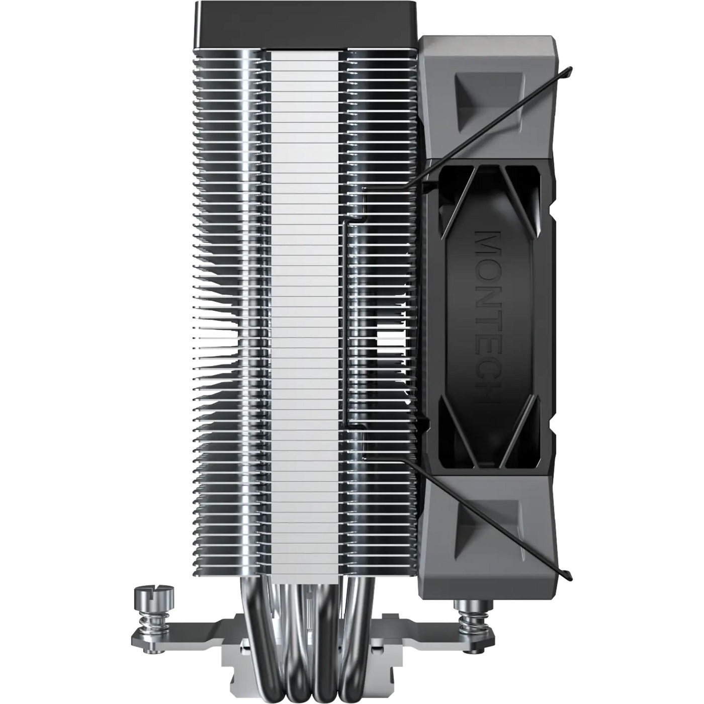 Montech nx400 cpu-koeler (wit, 4-pin pwm)