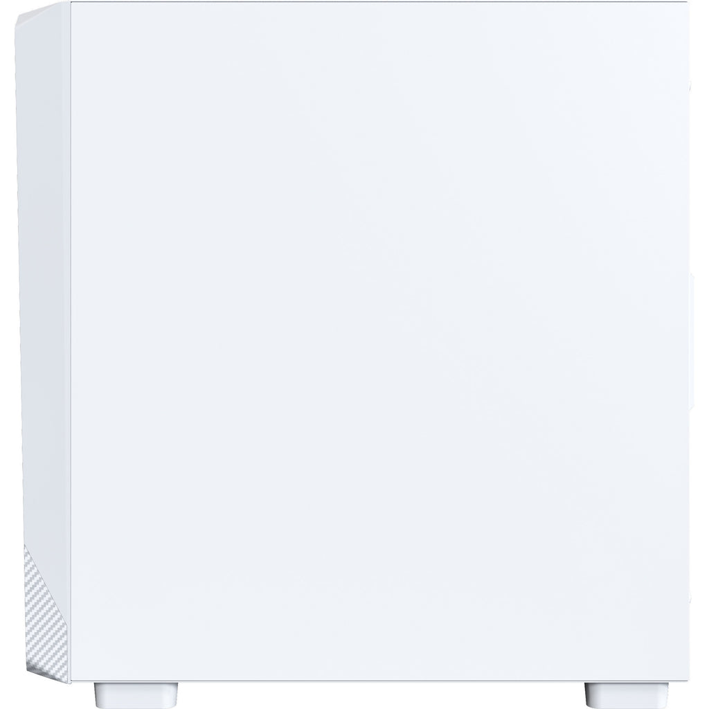 Montech x5 midi tower behuizing (wit | 2x usb-a | 1x usb-c | tempered glass)