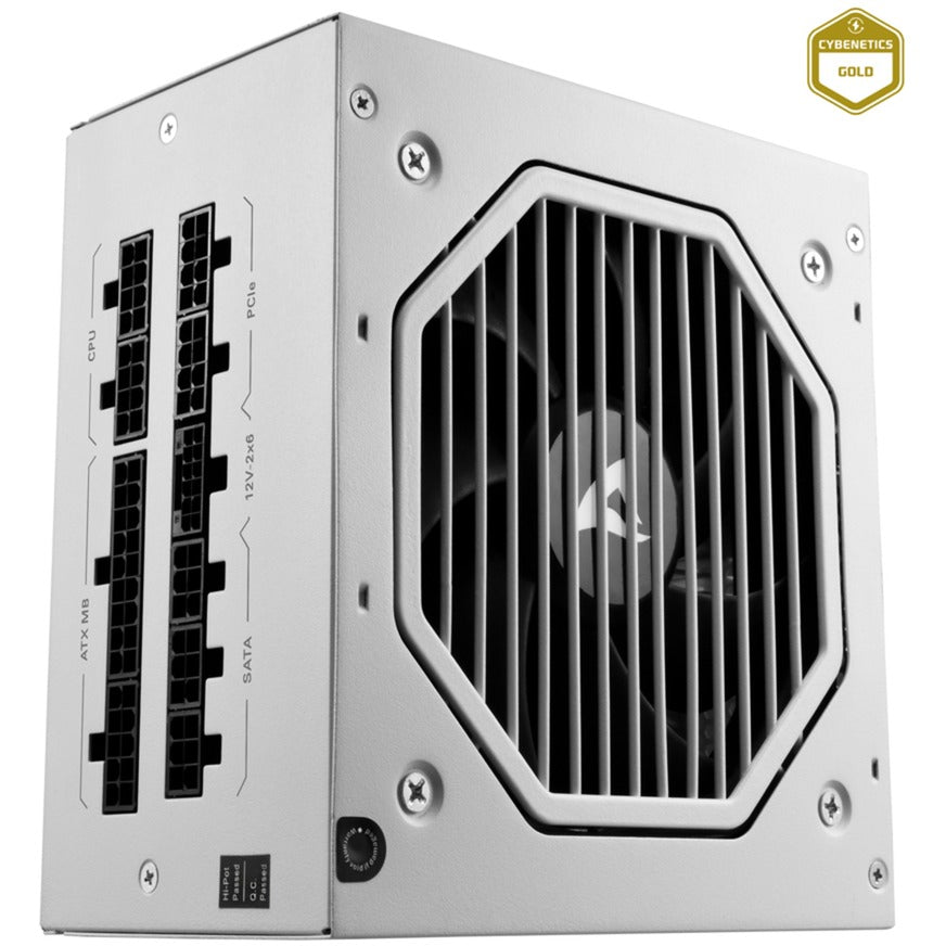 Sharkoon rebel p20 750 white modulaire 750 watt voeding (wit, 1x 12v-2x6, 4x pcie)