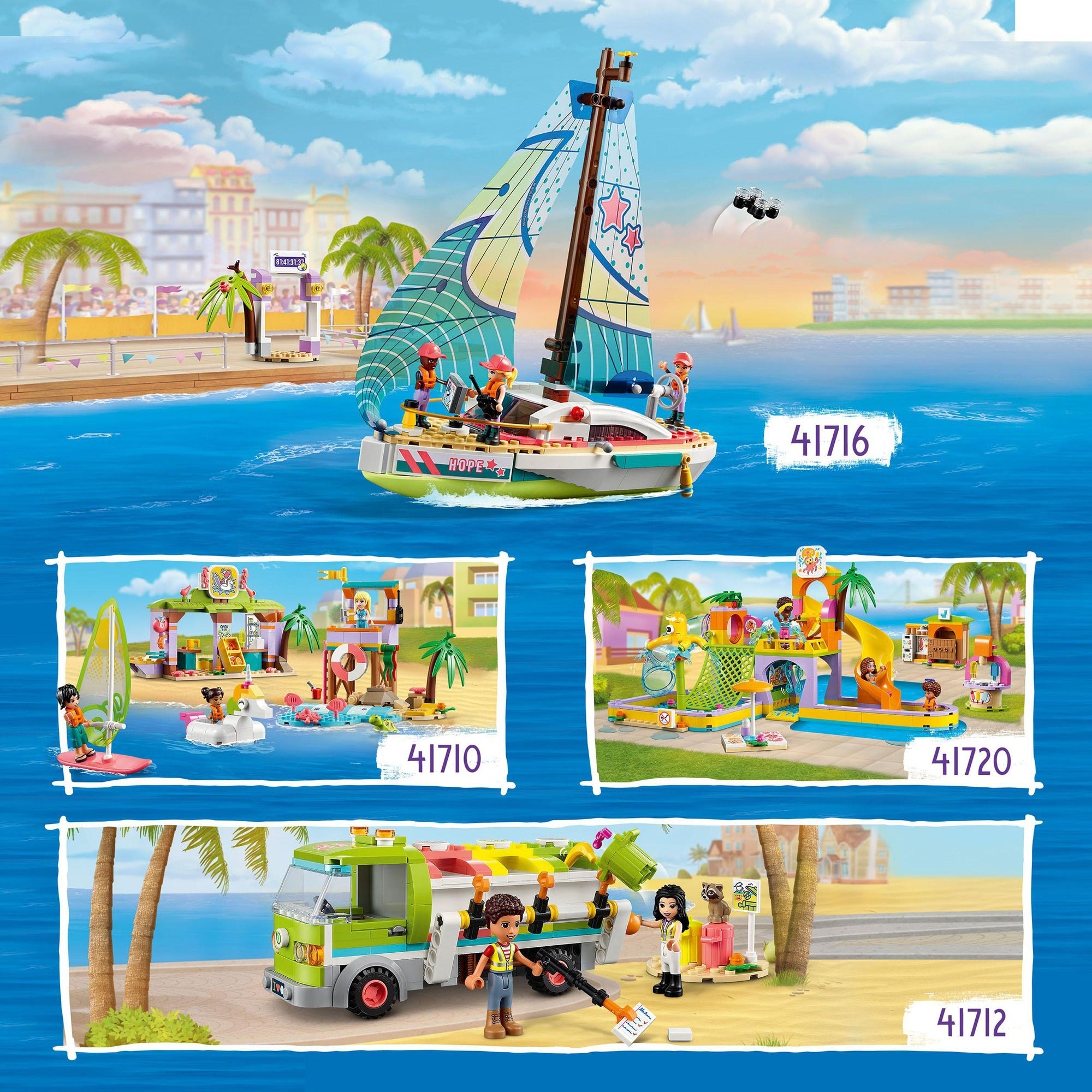 LEGO Friends 41716 Stephanies Segelabenteuer