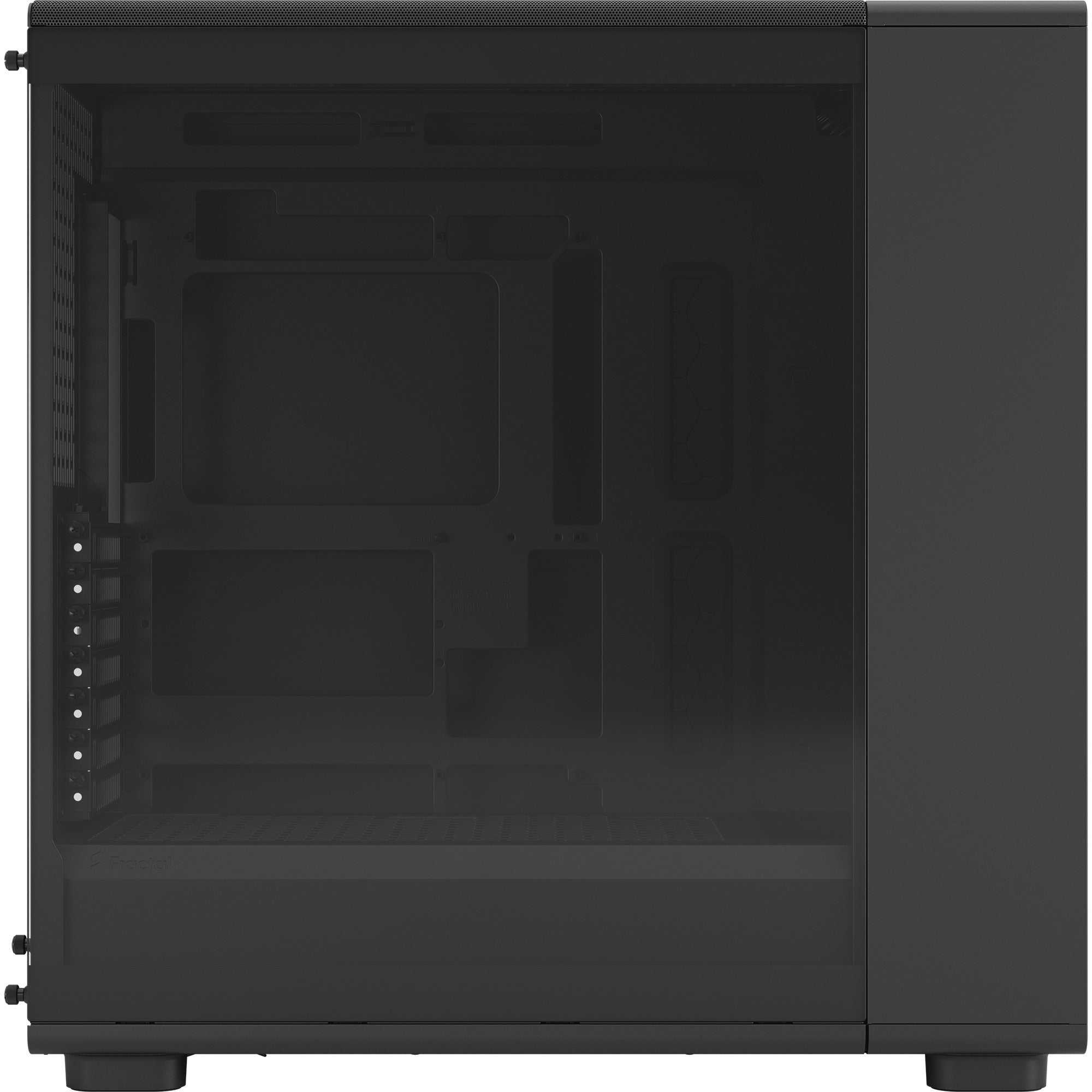 Fractal design epoch xl tg rgb midi tower behuizing (zwart | 2x usb-a | 1x usb-c | rgb | tempered glass)