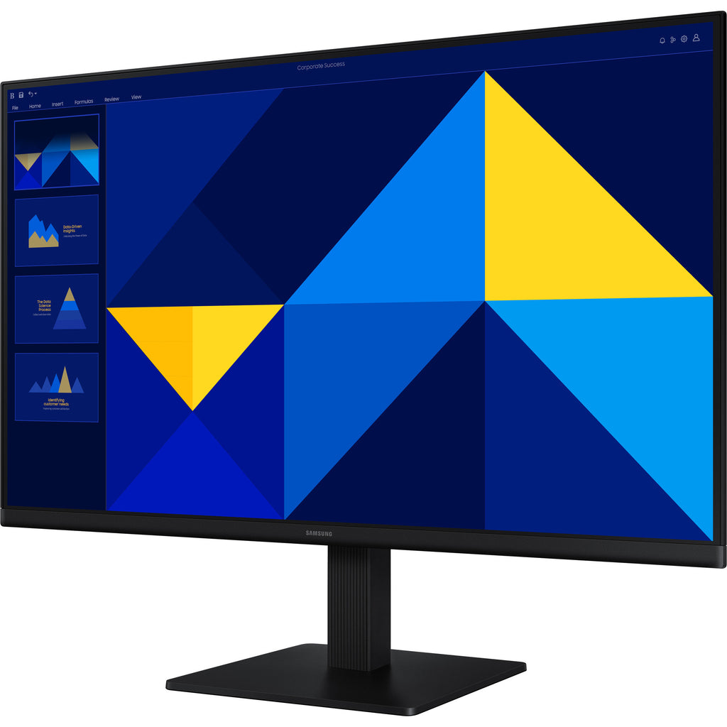 Samsung s27d302gau essential s3 s30gd 27 monitor (zwart, 100 hz, hdmi, vga)