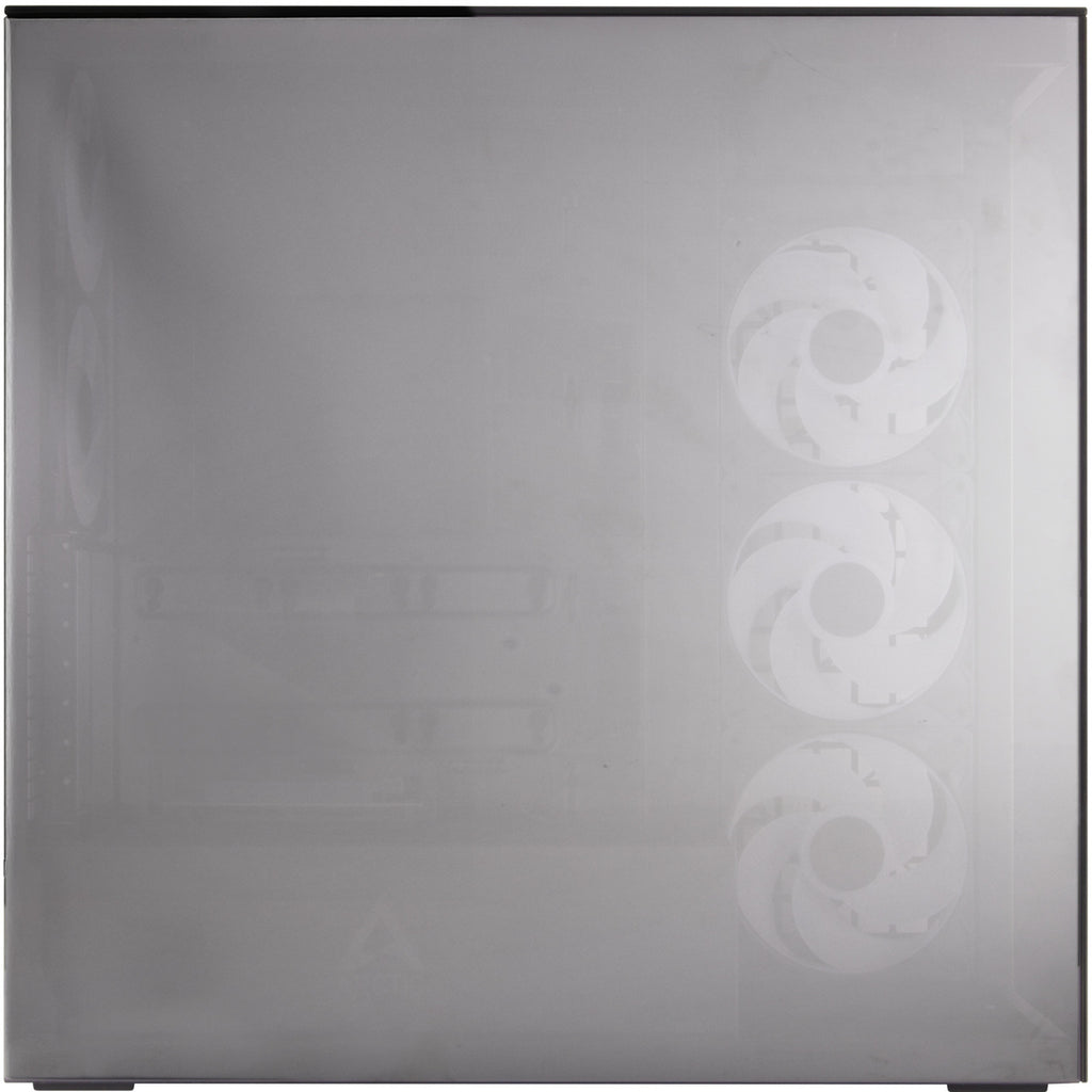 Arctic xtender midi tower behuizing (zwart | 2x usb-a | 1x usb-c | rgb | tempered glass)