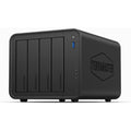 Terramaster f4-424 nas (zwart, 1x rj-45 2.5gbe, hdmi)