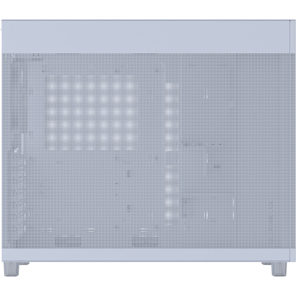 Asus prime ap303 - tempered glass panel midi tower behuizing (wit | 2x usb-a | 1x usb-c | tempered glass)